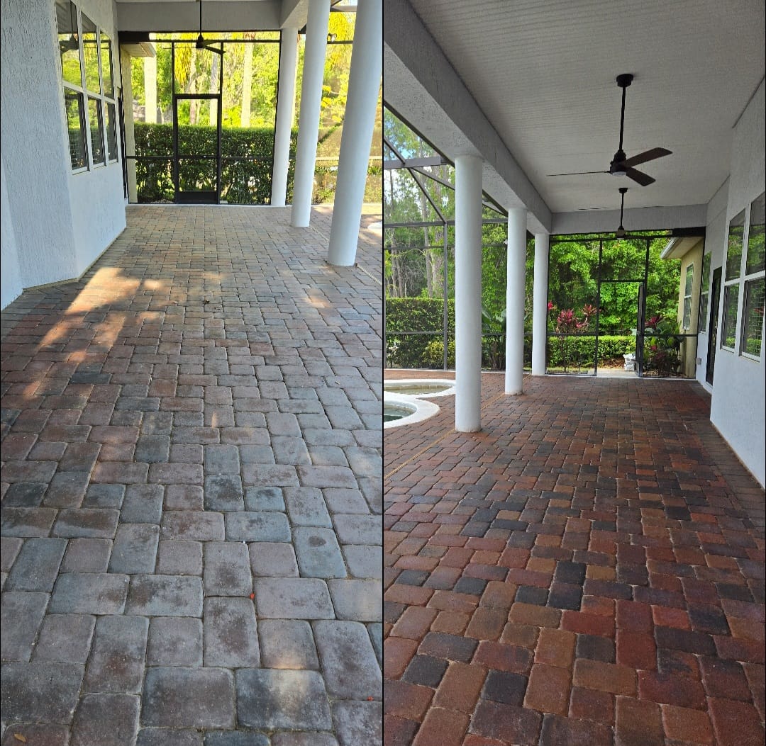Pavers Sealing Lake Mary