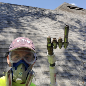 Longwood shingle roof wash
